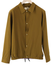 SCOTCH & SODA Ams Couture Men Jacket ~L Brown Snaps Long Sleeved Collared