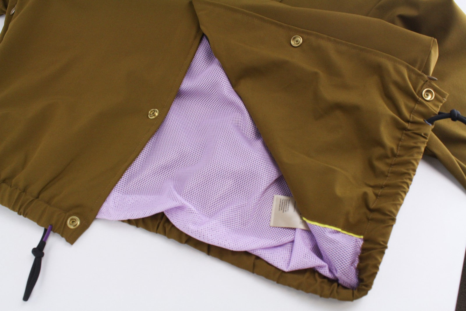 SCOTCH & SODA Ams Couture Men Jacket ~L Brown Snaps Long Sleeved Collared