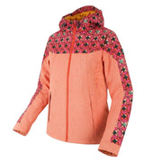 SCOTCH & SODA Ams Couture Men Jacket S Orange Geometric Pattern Hooded