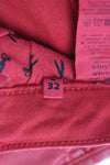 Red Denim Jeans