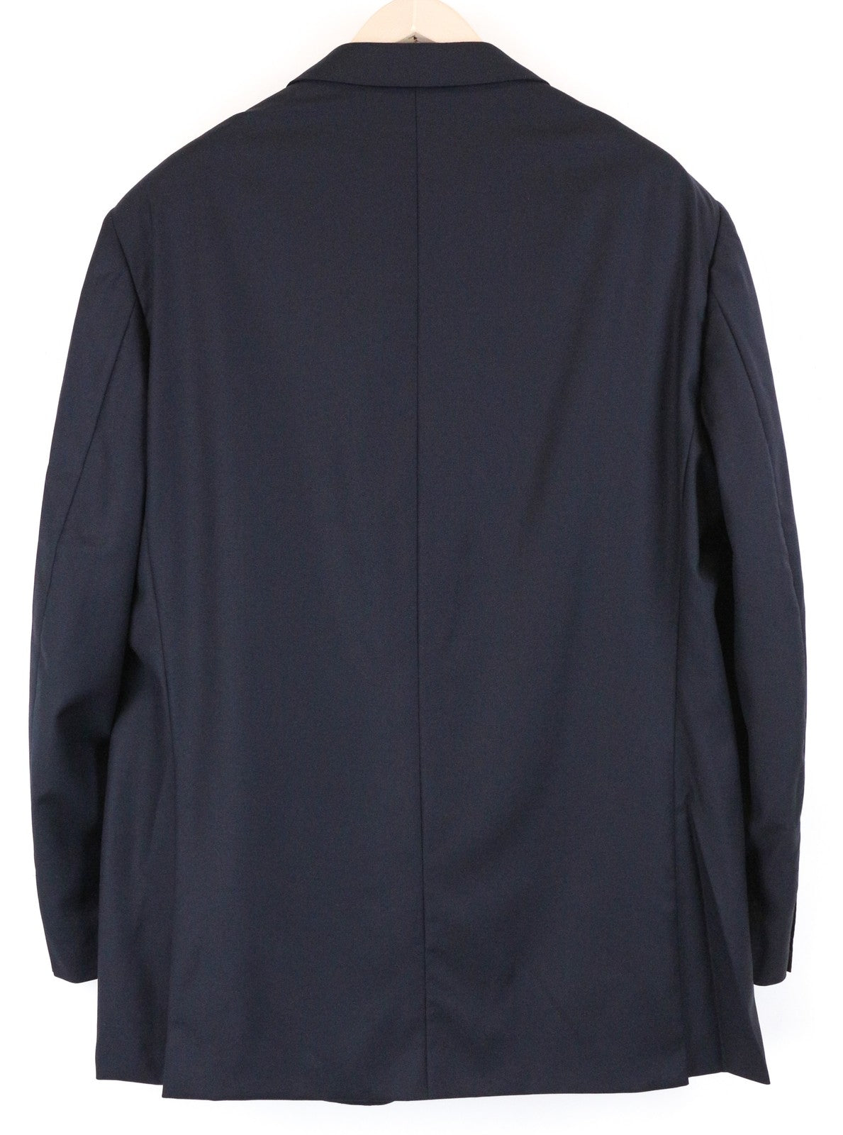 SUITSUPPLY Men Blazer UK46R Dark Blue Pure Wool Single-Breasted Classic Lined