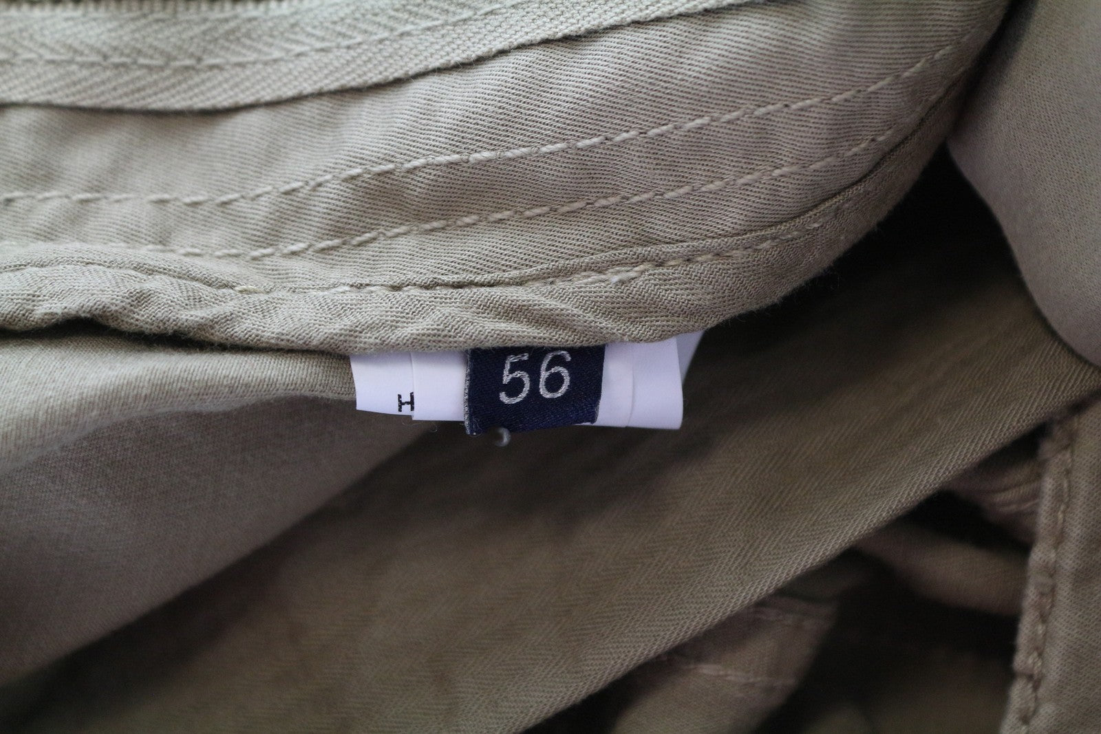 HARMONT & BLAINE Men Trousers 56 Brown Cotton Stretch Narrow Fit 5-Pocket