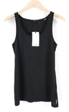 Black Twill Top