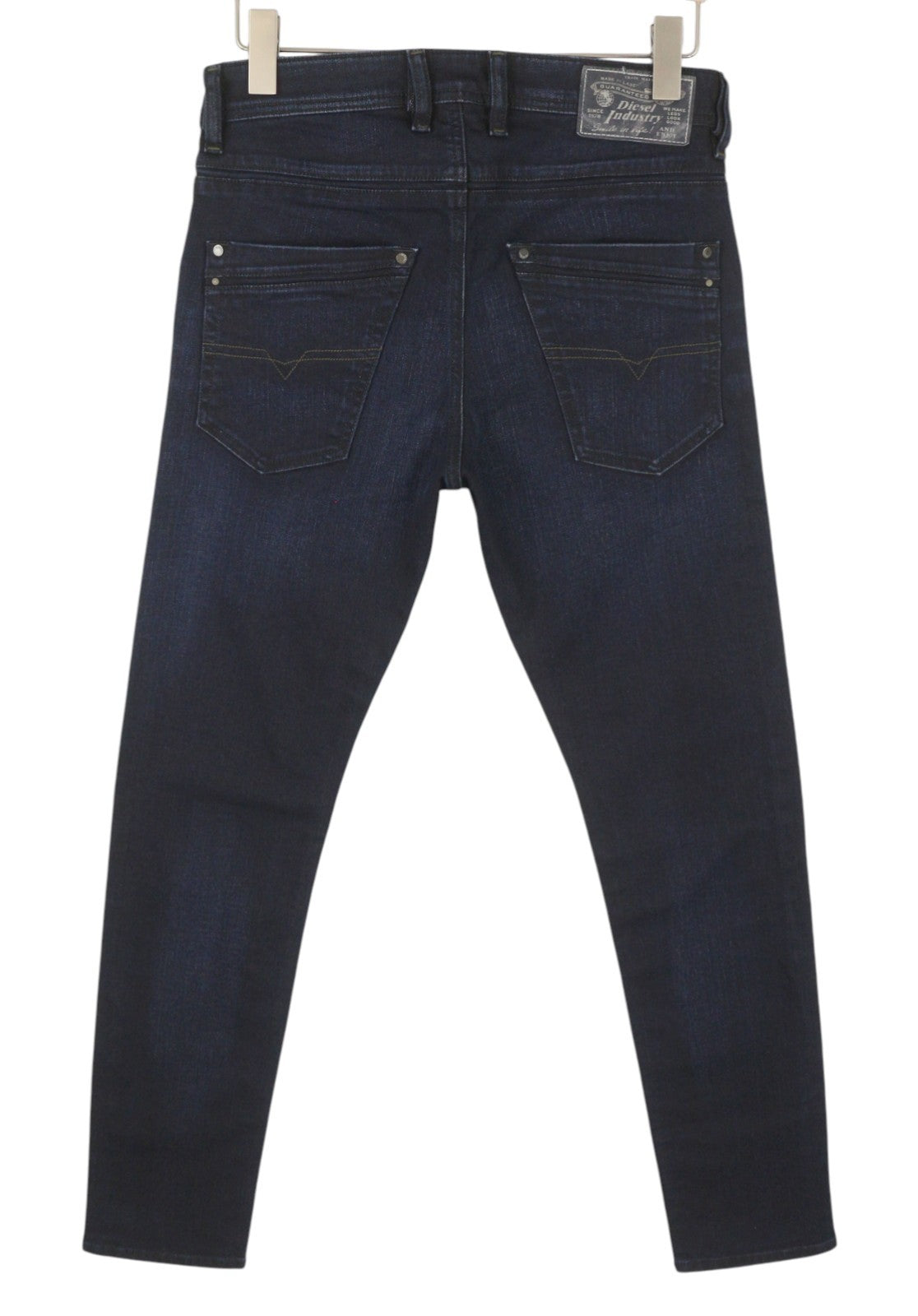 DIESEL Krayver R46D8 Men Jeans W28/L32 Blue Faded Regular Slim Carrot Stretch