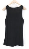 Black Twill Top