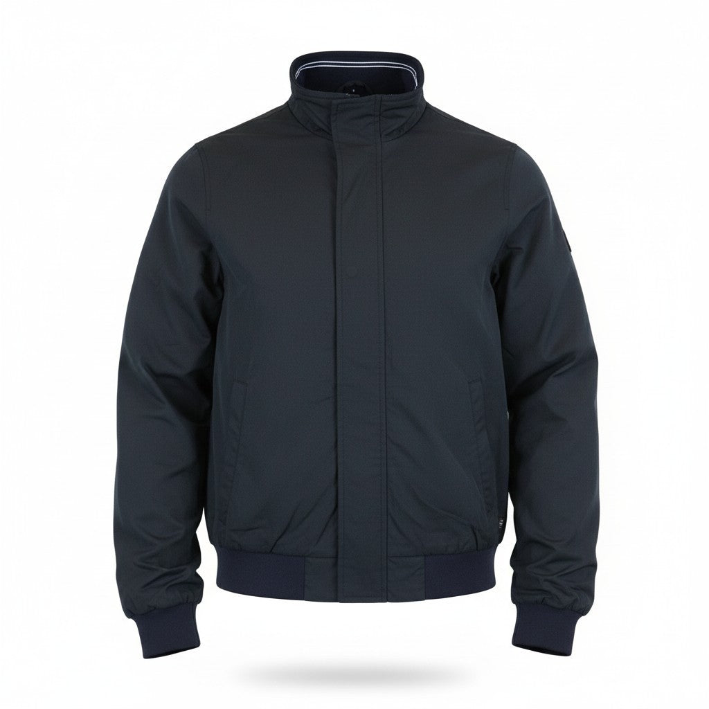 SCOTCH & SODA Ams Couture Men Jacket M Dark Blue Long Sleeved Lined Lightweight