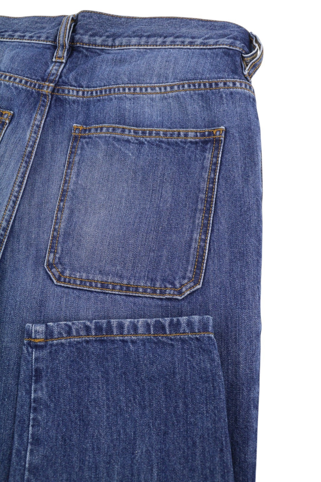 DIESEL D-Wallis 085AR Men Jeans W30 Blue Whiskers Faded Slim Fit Zipped Denim