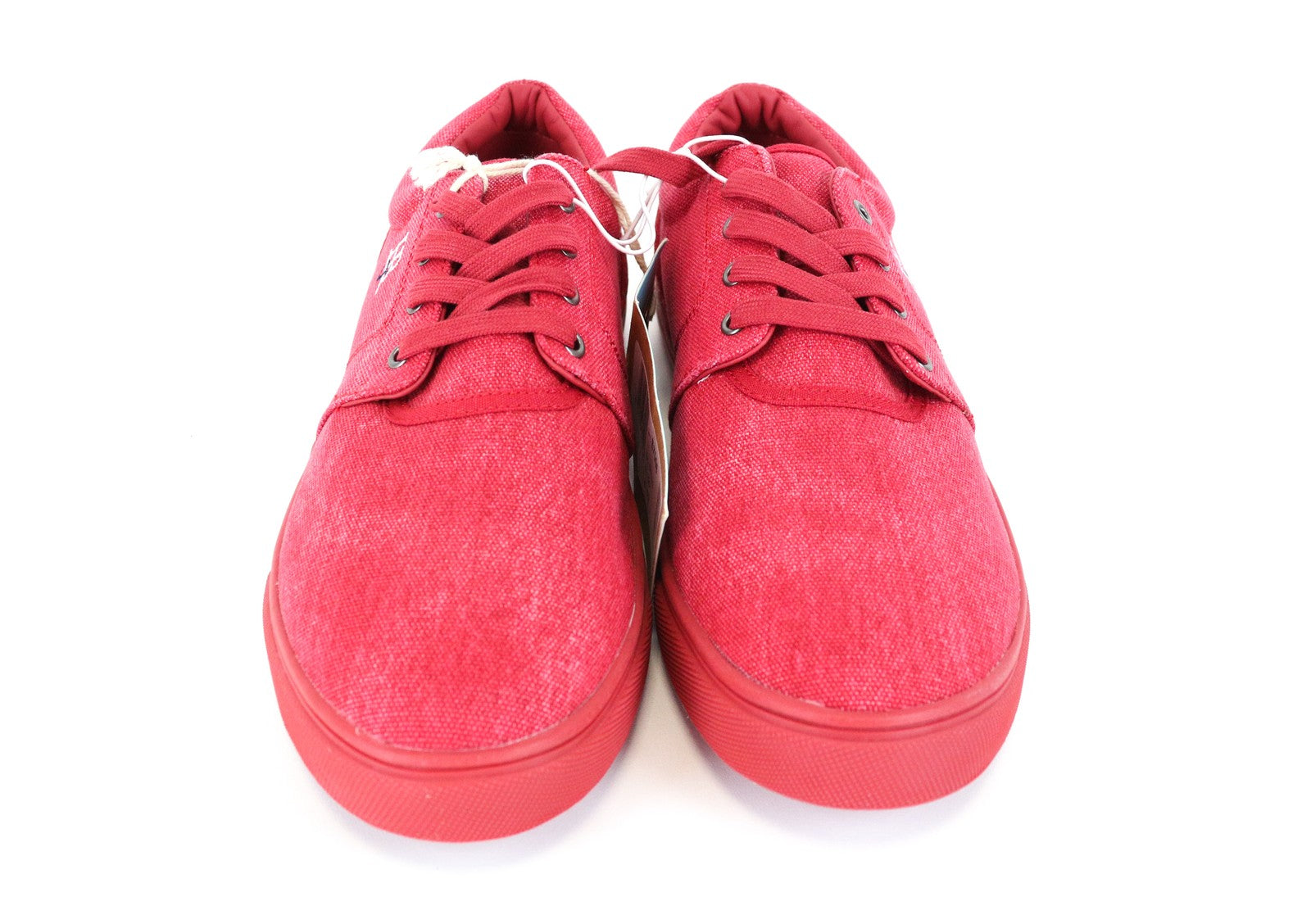 HARMONT & BLAINE Men Trainers EU42 Red Low-Top Laced Unisex Casual Leisure