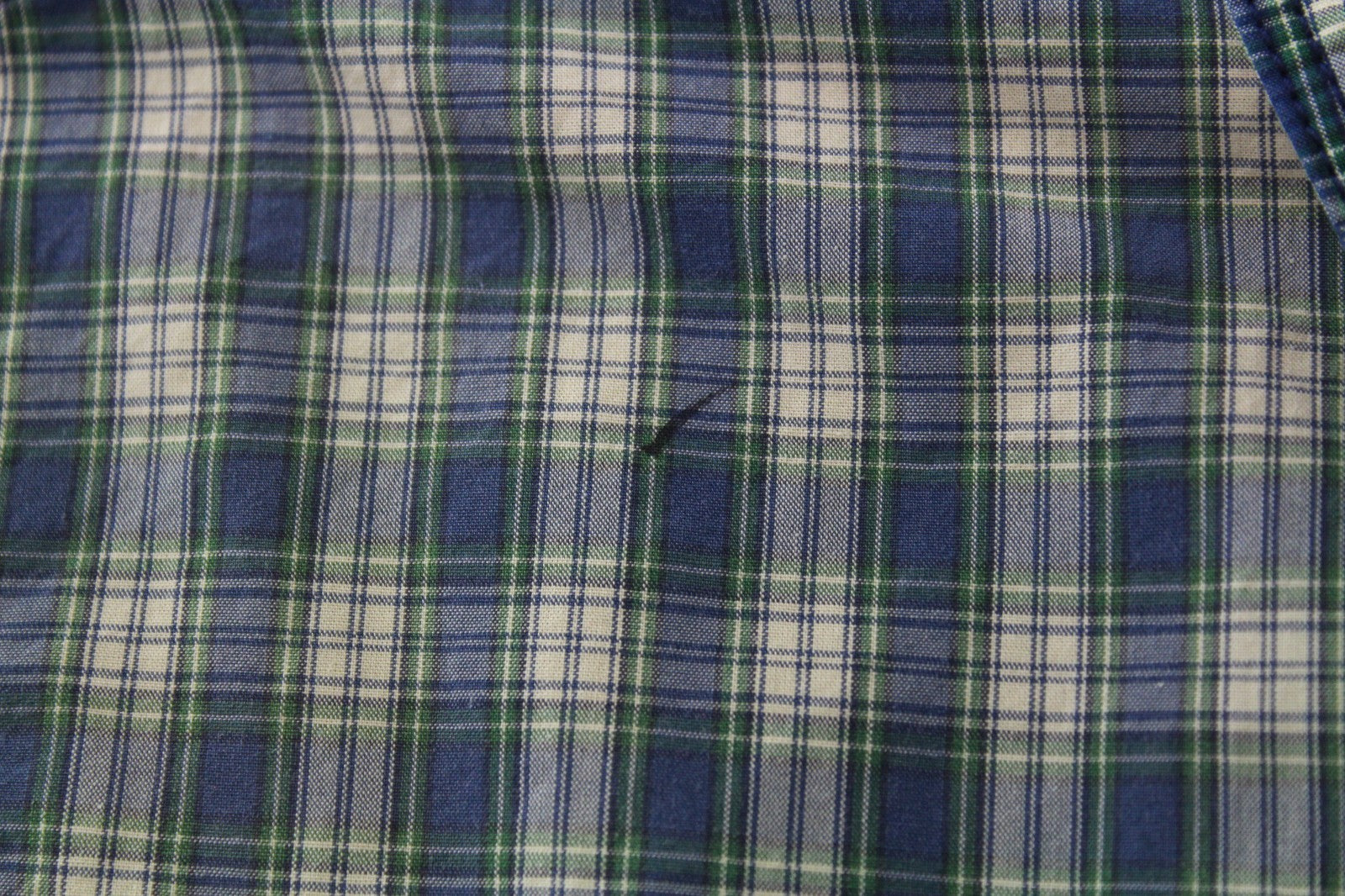 SCOTCH & SODA Ams Couture Men Shirt S Blue Pure Cotton Short Sleeved Checked