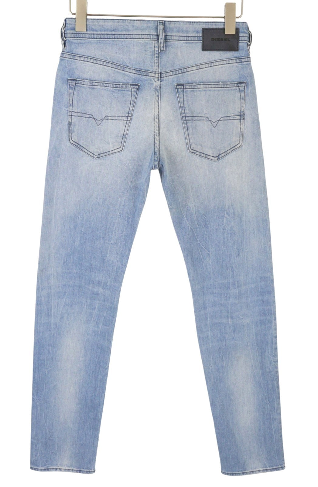 DIESEL Buster 081AL Men Jeans W27/L32 Blue Faded Regular Slim Tapered Stretch