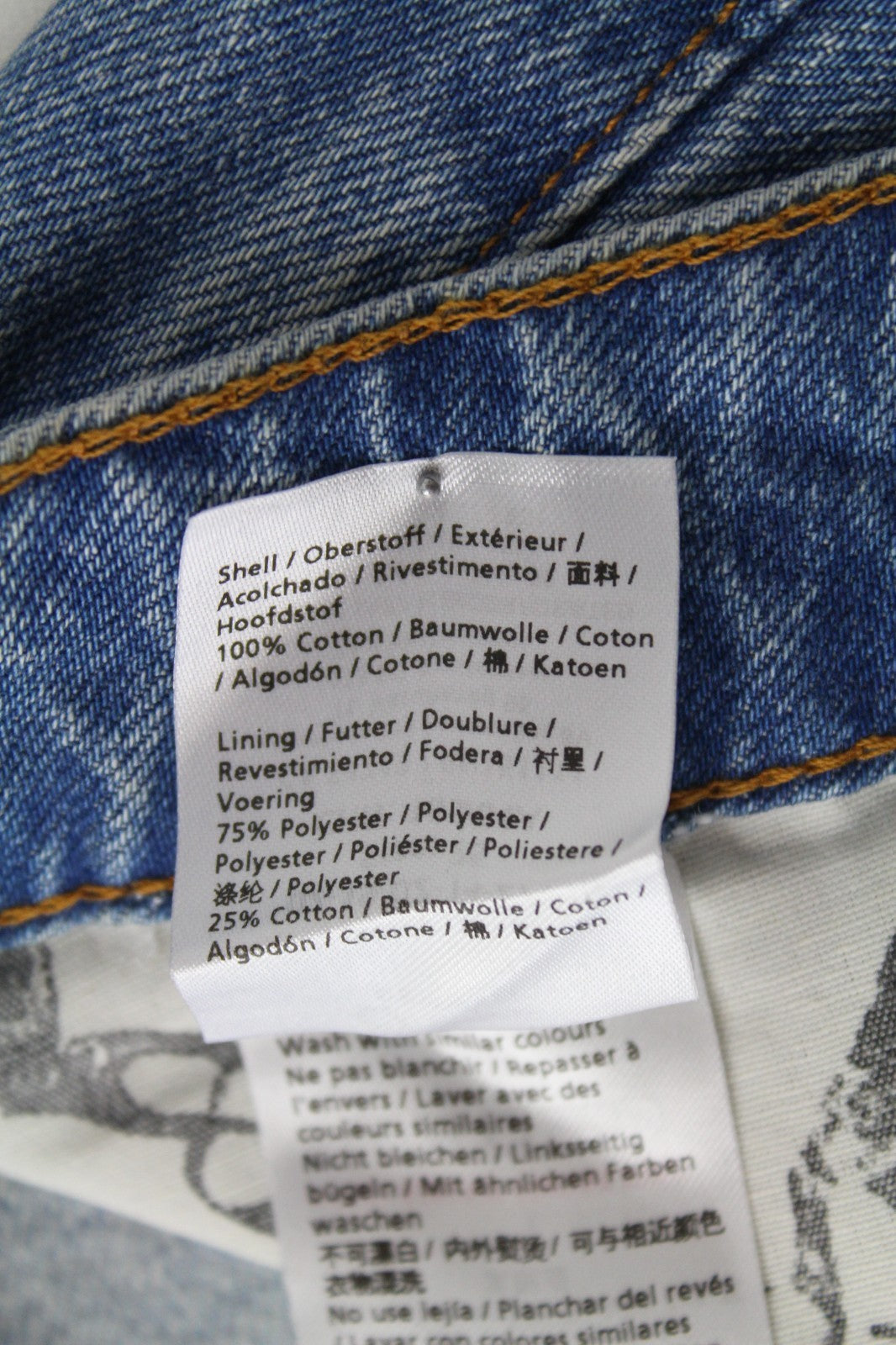 DENHAM Piper Women Skirt W25 Blue Pure Cotton Denim Washed Pocketed 5-Pocket