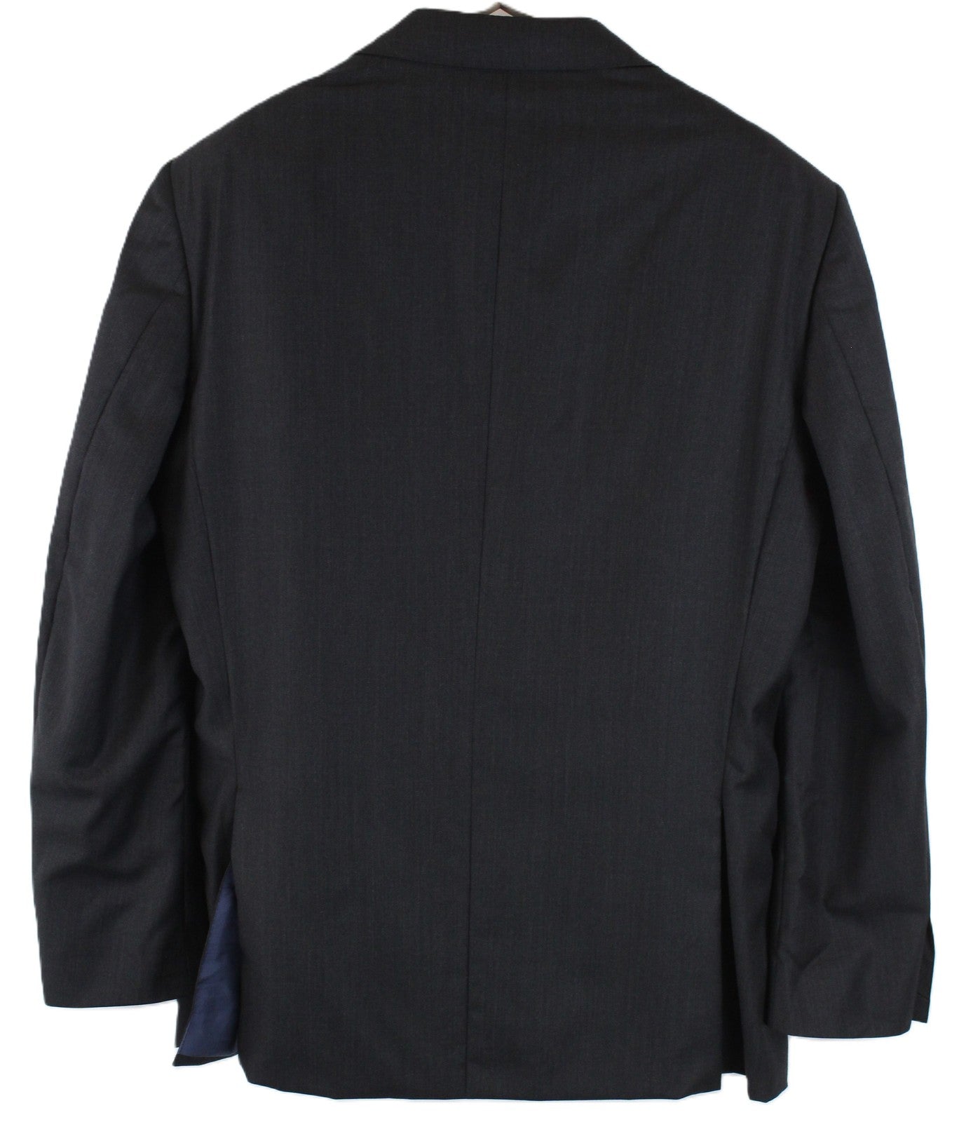 SUITSUPPLY Napoli Men Blazer UK44L Pure Wool Super 110's Grey Zignone Classic