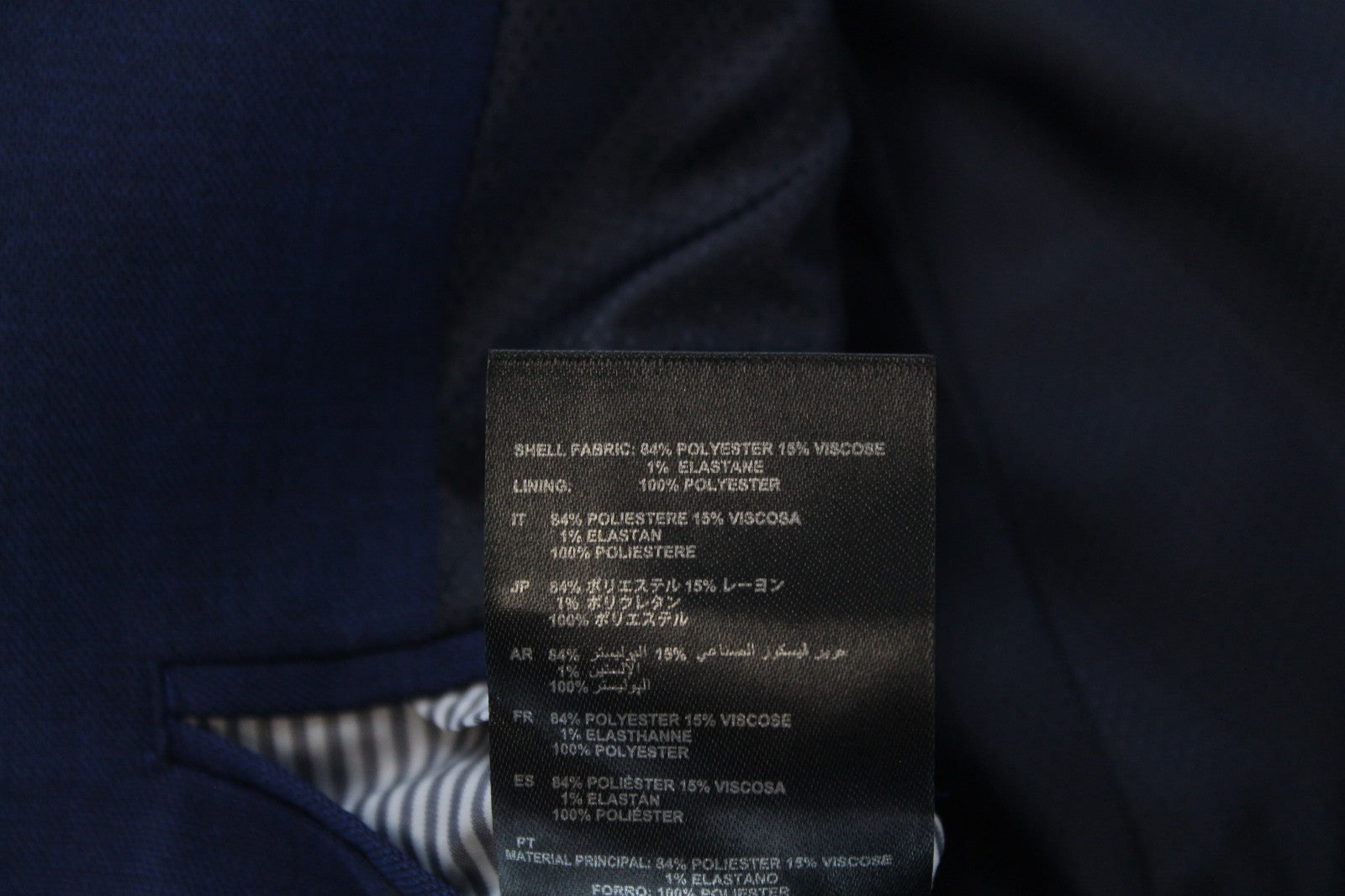 ANTONY MORATO Bonnie Men Blazer XL Dark Blue Slim Notch Classic Vented RRP149