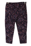 Purple Polyamide Sport Leggings