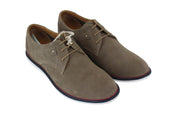 HARMONT & BLAINE Men Casual Shoes EU45 Brown Suede Low-Top Laxced Leisure