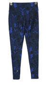 Blue Polyester Sport Leggings