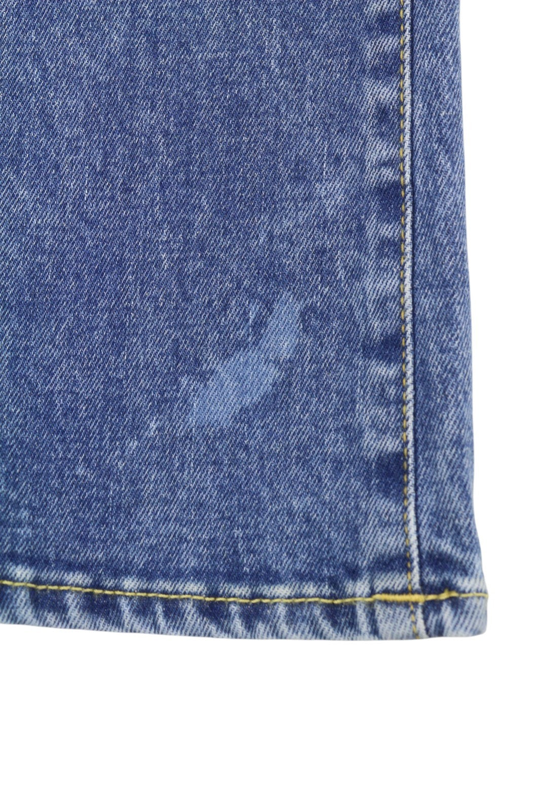 R13 Kick Fit Women Jeans 29 Jasper Stretch Cropped Whiskers Faded Blue PS26