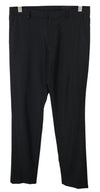 Black Wool Trousers