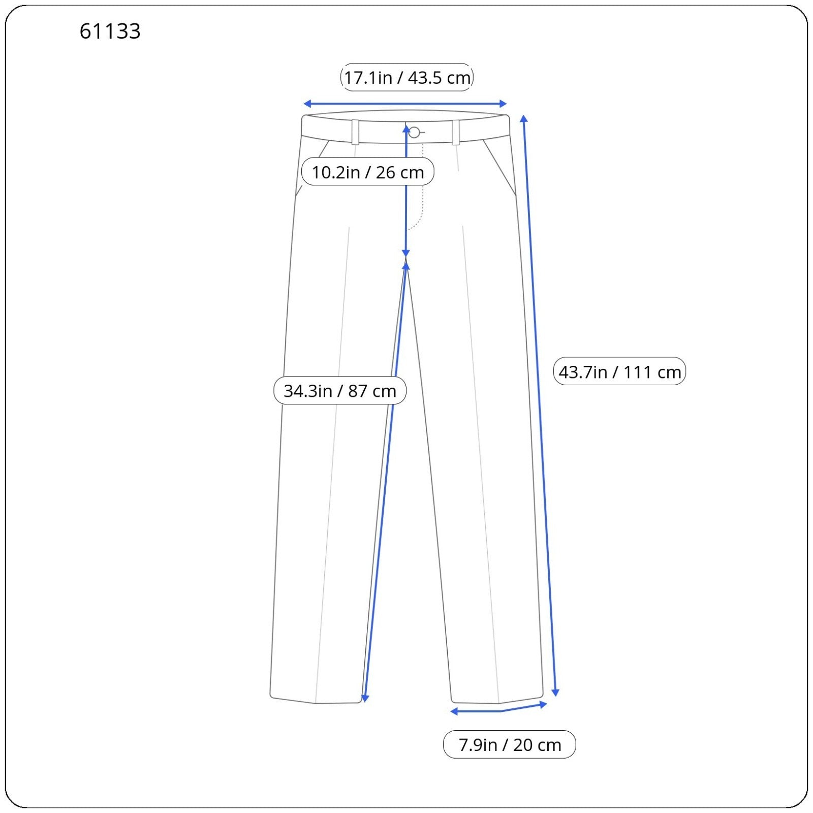 RICHMOND  Men Trousers 48 Black Wool Silk Striped Pattern Pleated Classic