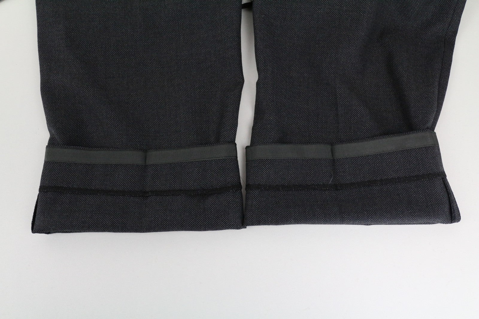 SUITSUPPLY Sienna Men Trousers UK44R Dark Grey Wool Lined Pleated Front Formal