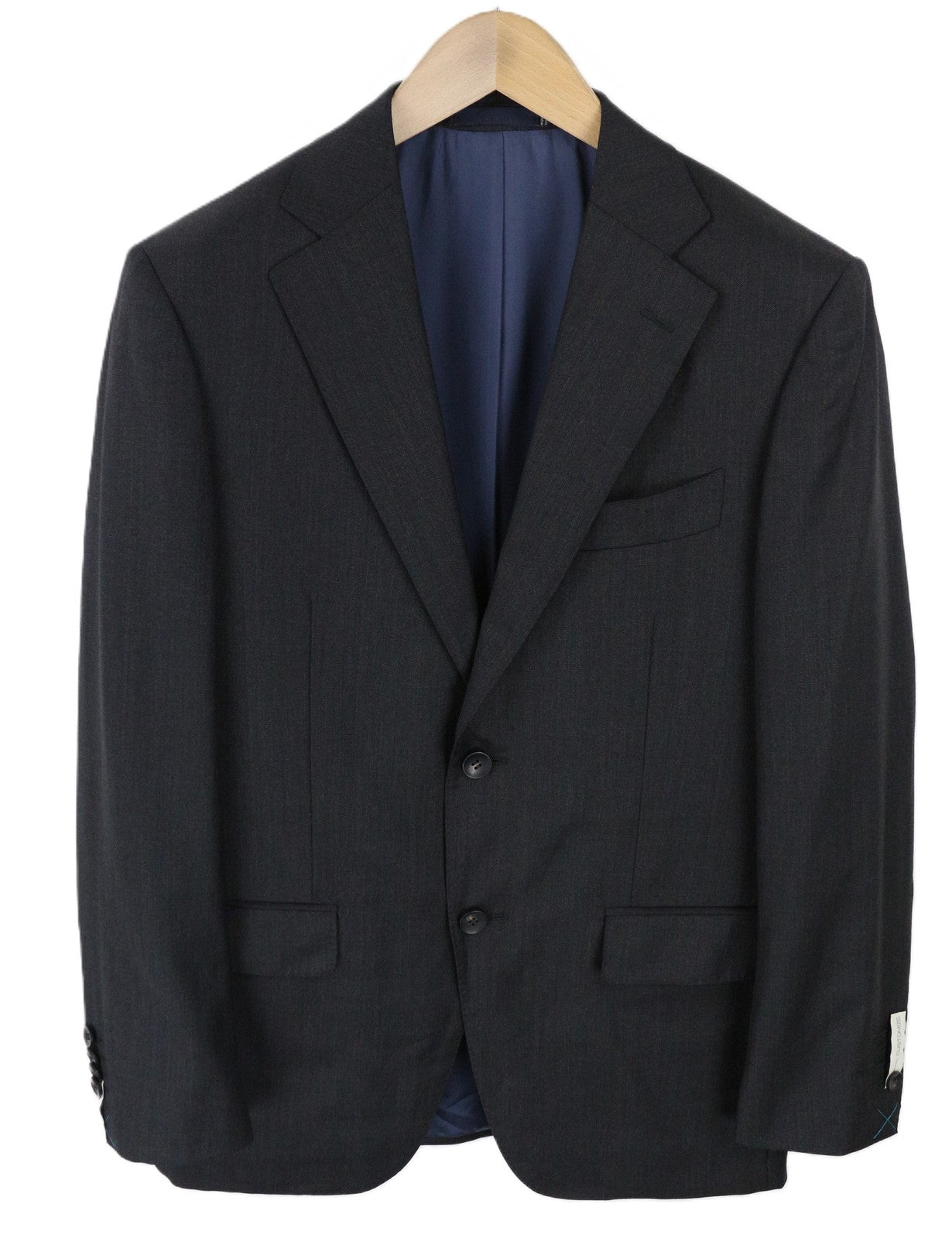 SUITSUPPLY Napoli Men Suit UK36R Wool Super 110's Grey Single-Breasted 2 Piece