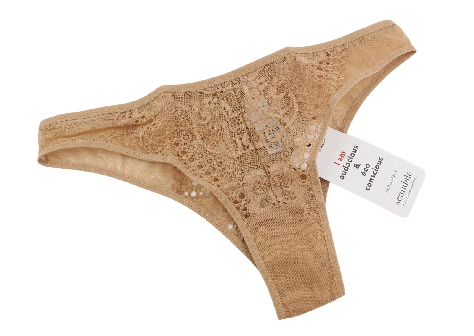 SCANDALE Le Bresilien Sensual-Nude T17 Women Panties S Brazilian Laces Insert