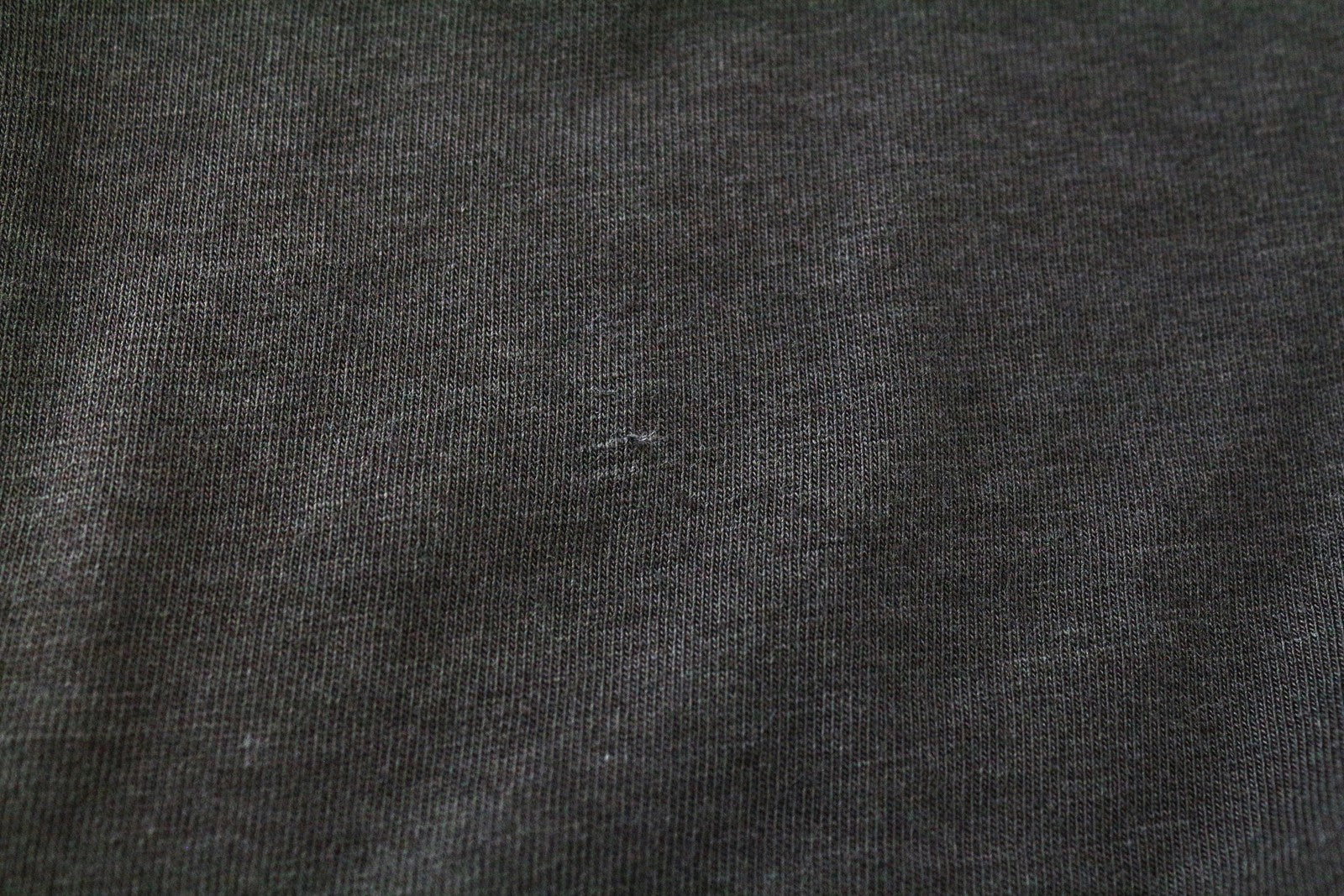 REPLAY Men T-Shirt S Greyish Brown Cotton Blend Long Sleeve Pocketed Pull On