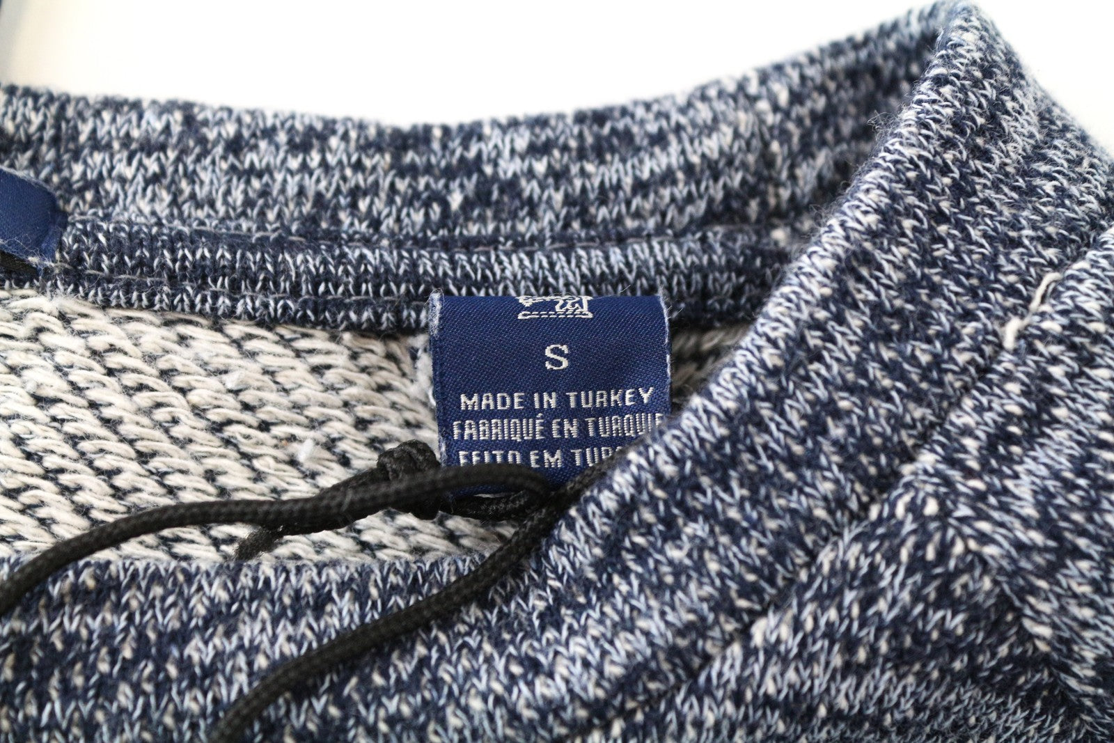 SCOTCH & SODA Ams Couture Men Sweatshirt S Blue Cotton Blend Long Sleeved