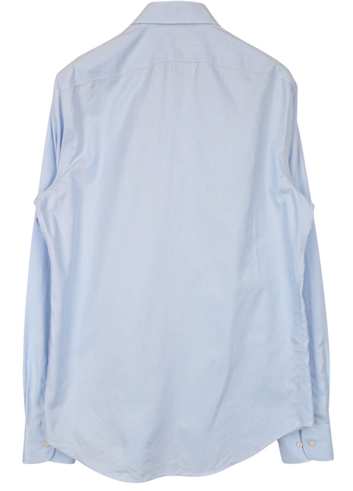 SUITSUPPLY Men's Formal Shirt 41L/16L Slim Blue Cotton Long Sleeve Button