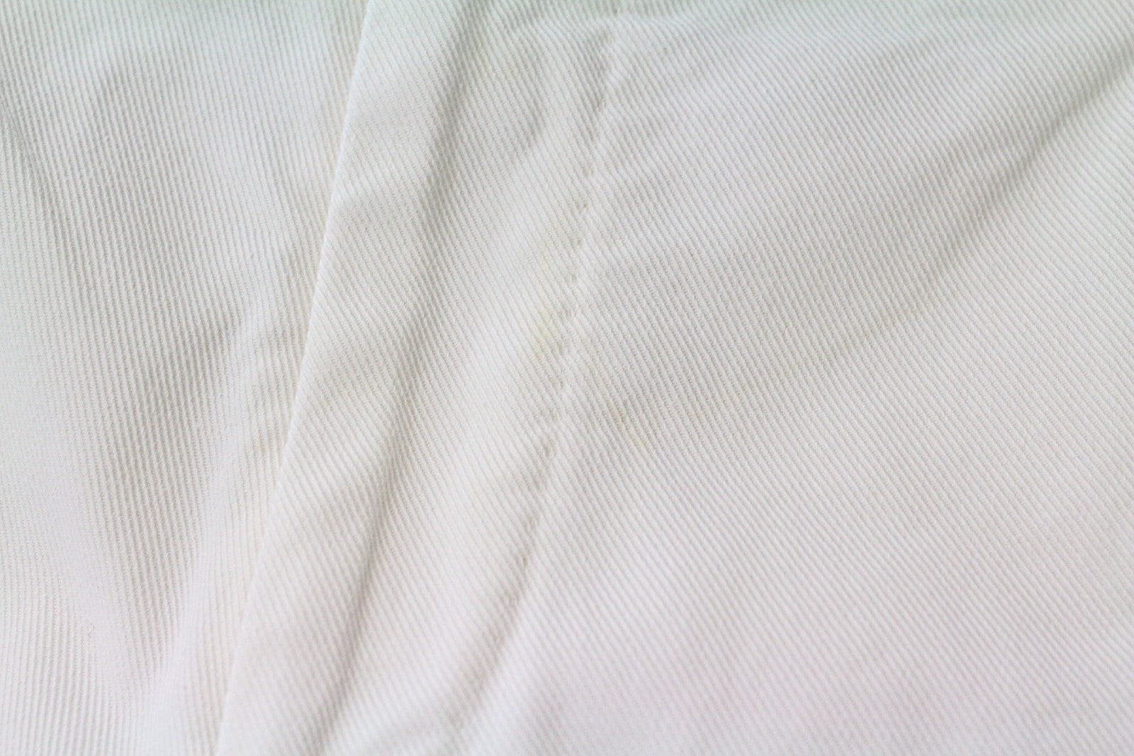 SUITSUPPLY Campo Men's Trousers UK36R White Slim Fit Cotton Blend Pleated