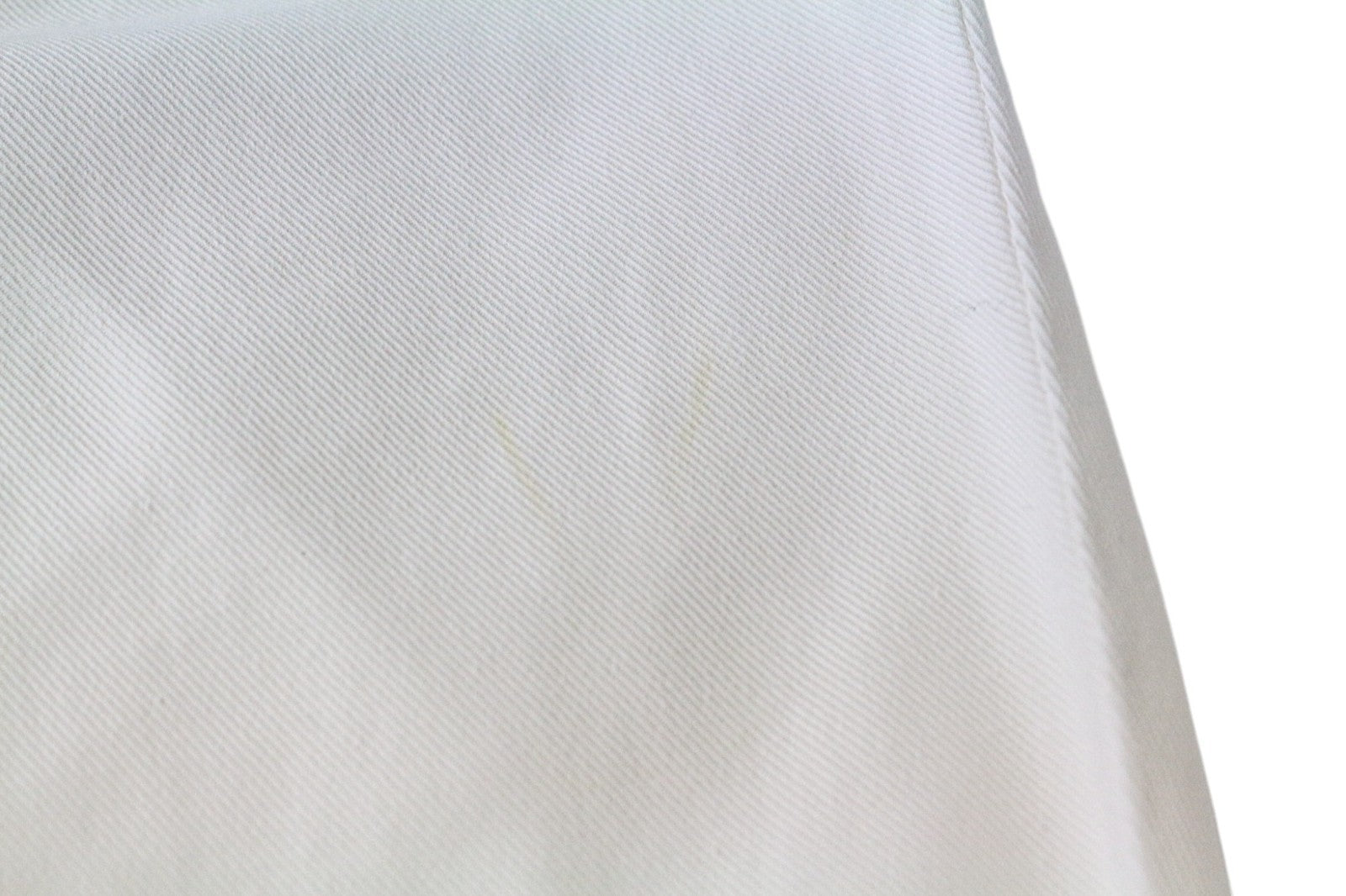 SUITSUPPLY Campo Men's Trousers UK36R White Slim Fit Cotton Blend Pleated