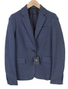 Blue Cotton Blazer