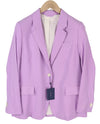 Blazer Stretch Linen Straight