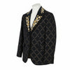 Blazer Garland Print Shaped