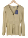 Jumper Rib Cardigan Top