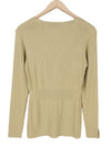 Jumper Rib Cardigan Top