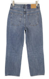 Jeans HW Relaxed Straight Rip