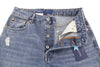 Jeans HW Relaxed Straight Rip