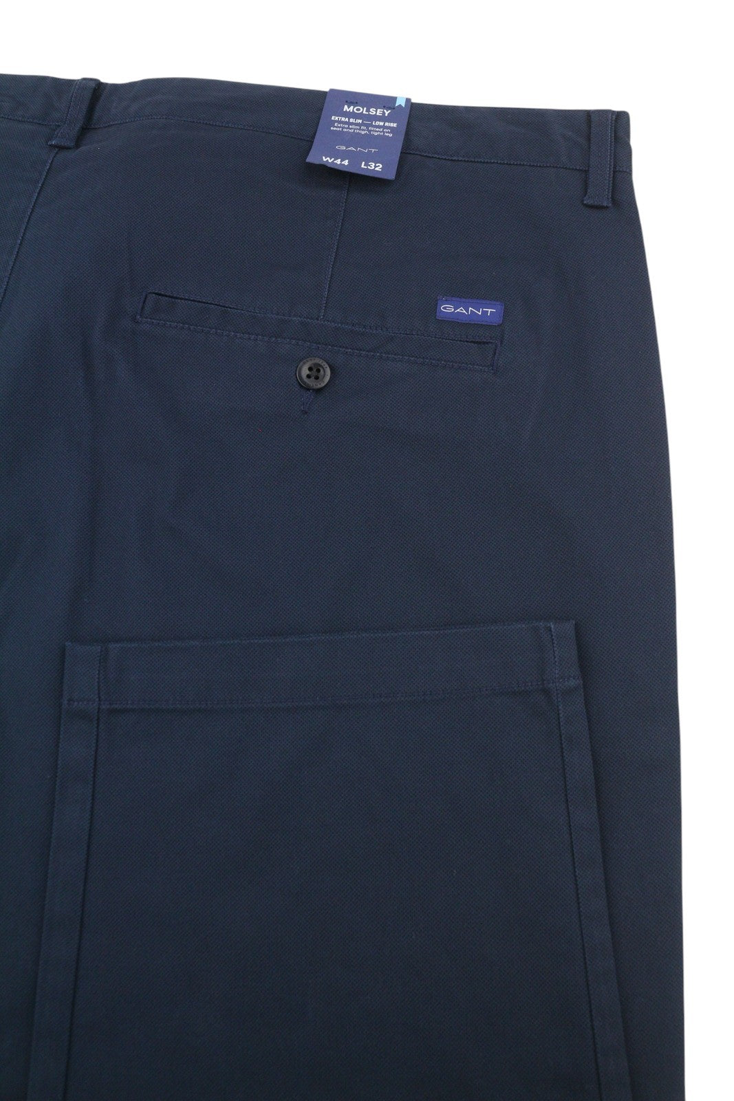 GANT Molsey Brushed Dot Chinos Men Trousers W44/L32 Persian Slim