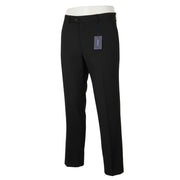 GANT Light Wool Men Trousers EU56 Black Straight Zip Formal