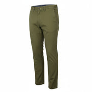 GANT Slim Twill Chinos Men Trousers W35/L36 Racing Green Zip Fly
