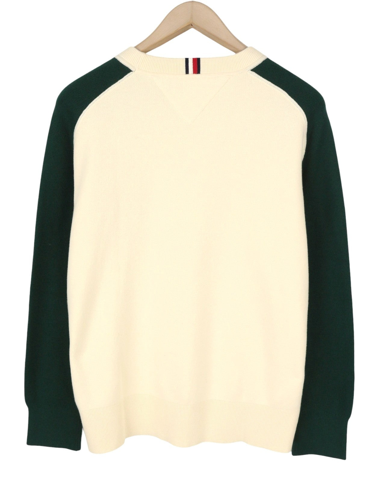 TOMMY HILFIGER Monotype Colour Block Crew Neck Men Jumper S Knit