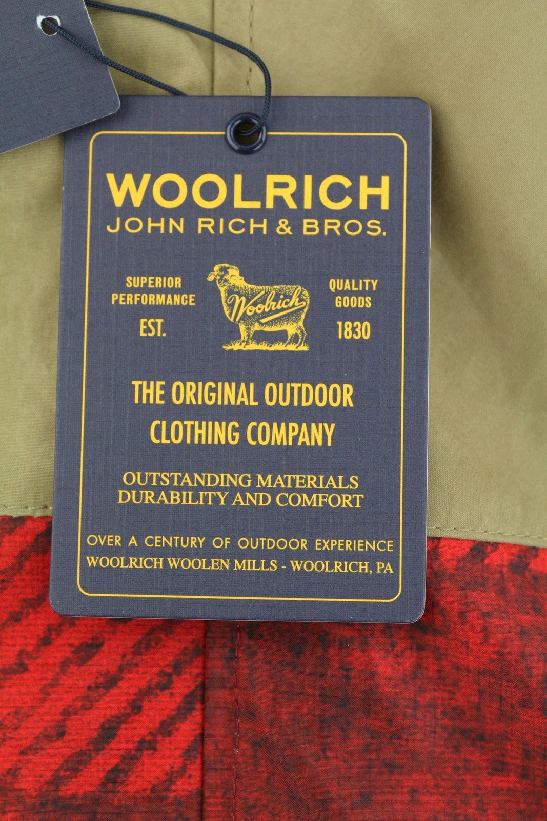 WOOLRICH x Griffin Loveland Fishtail Men Jacket L Parka Detachable RRP870