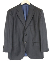 SUITSUPPLY Napoli Men Blazer UK46S Grey Pure Wool Zignone Single Breasted Lined