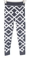 Grey Polyamide Sport Leggings