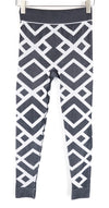 Grey Polyamide Sport Leggings