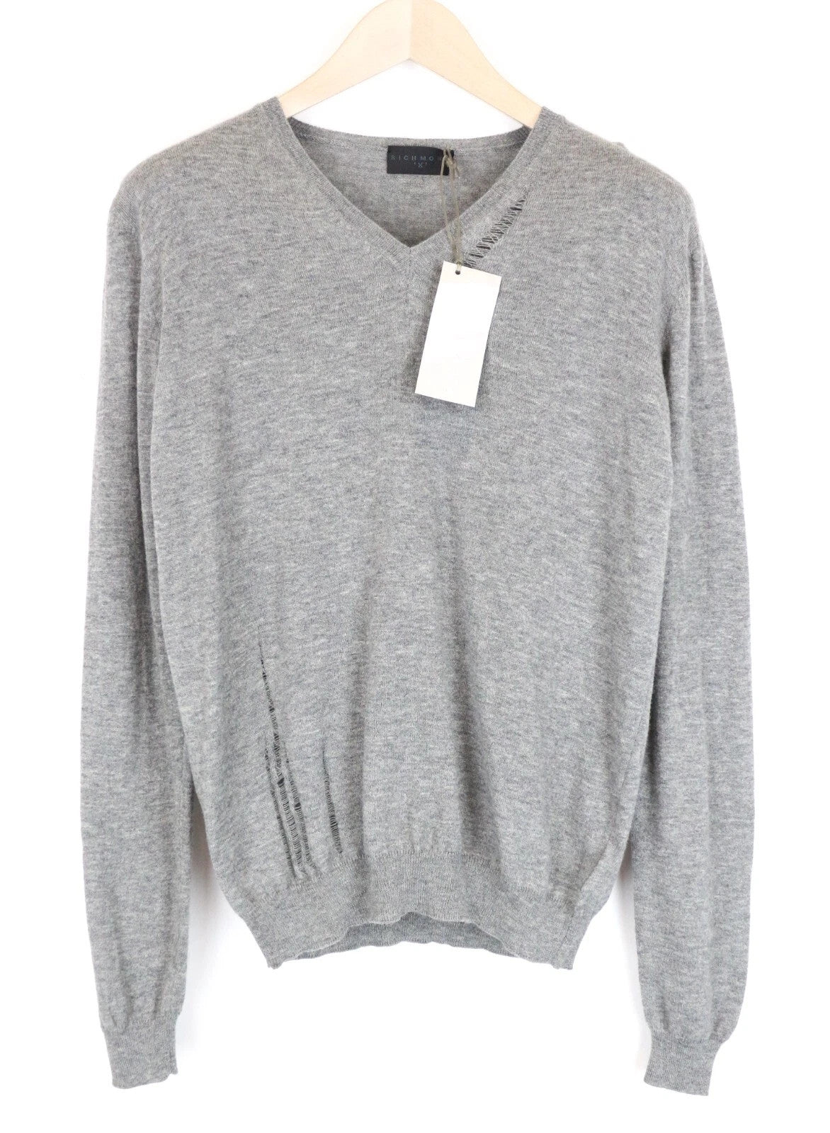 Graues Woll-Sweatshirt