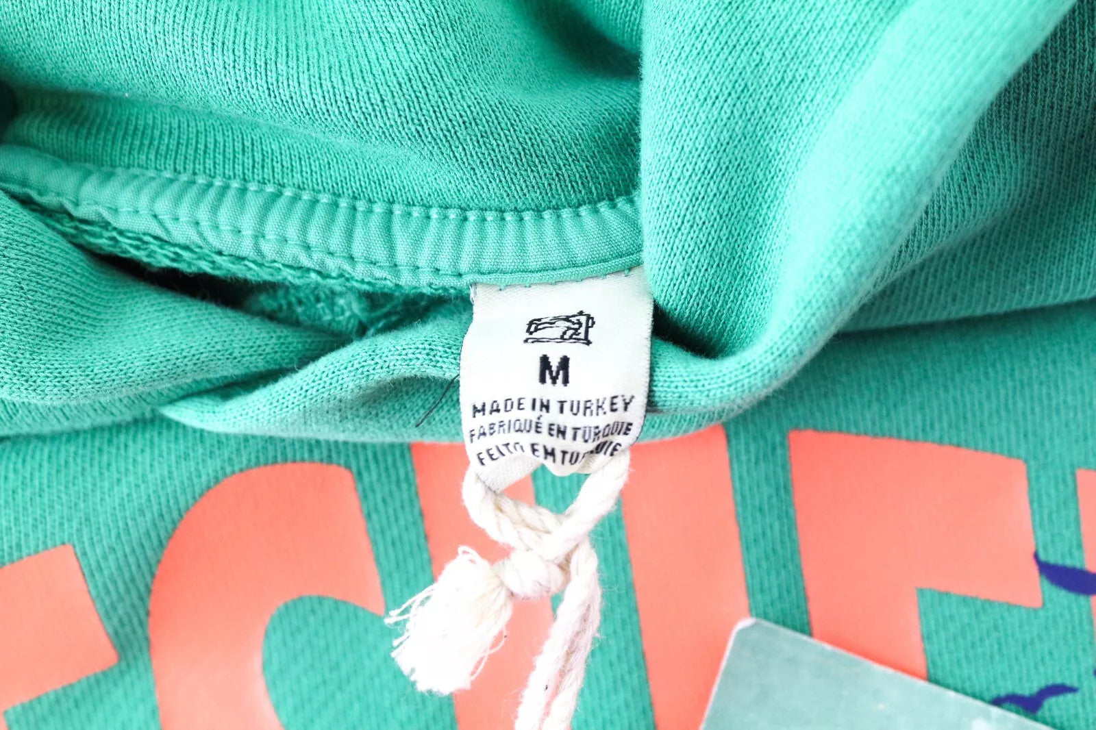 SCOTCH & SODA Ams Couture Men Sweatshirt M Green Pure Cotton Pullover Hoodie