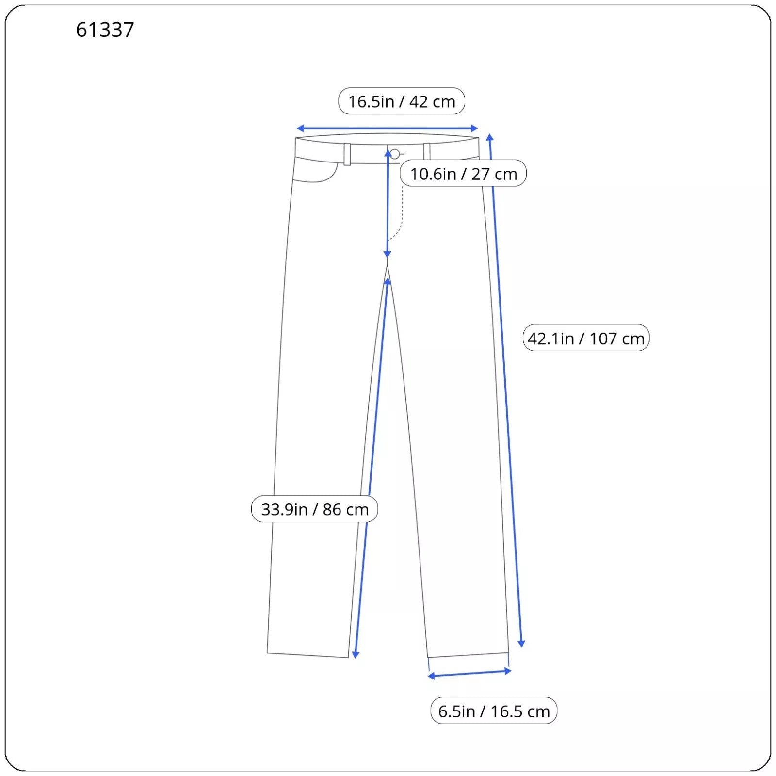 REPLAY Anbass Men Jeans W30/L34 Blue Slim Fit Washed Denim Cotton Stretch
