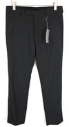 Black Wool Trousers